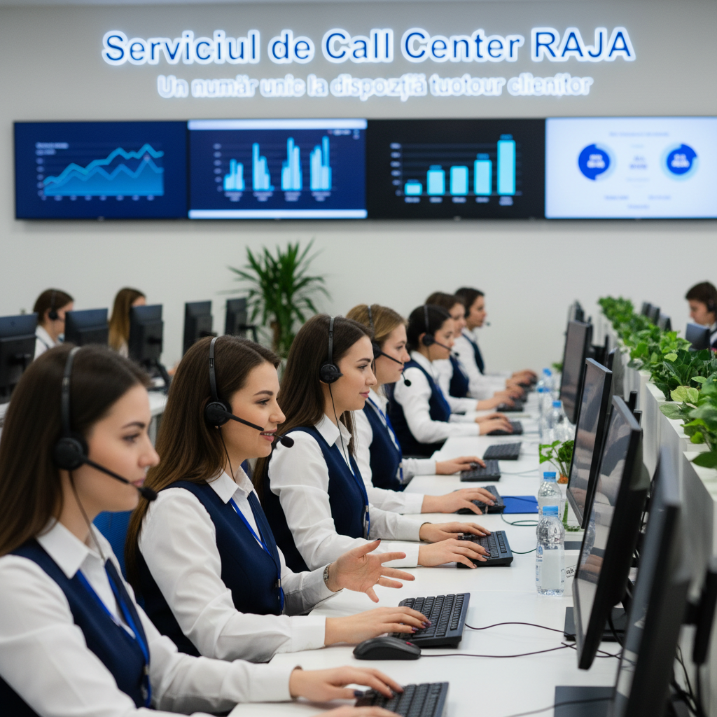 Call Center RAJA – Număr Unic pentru Toți Clienții din Zonă