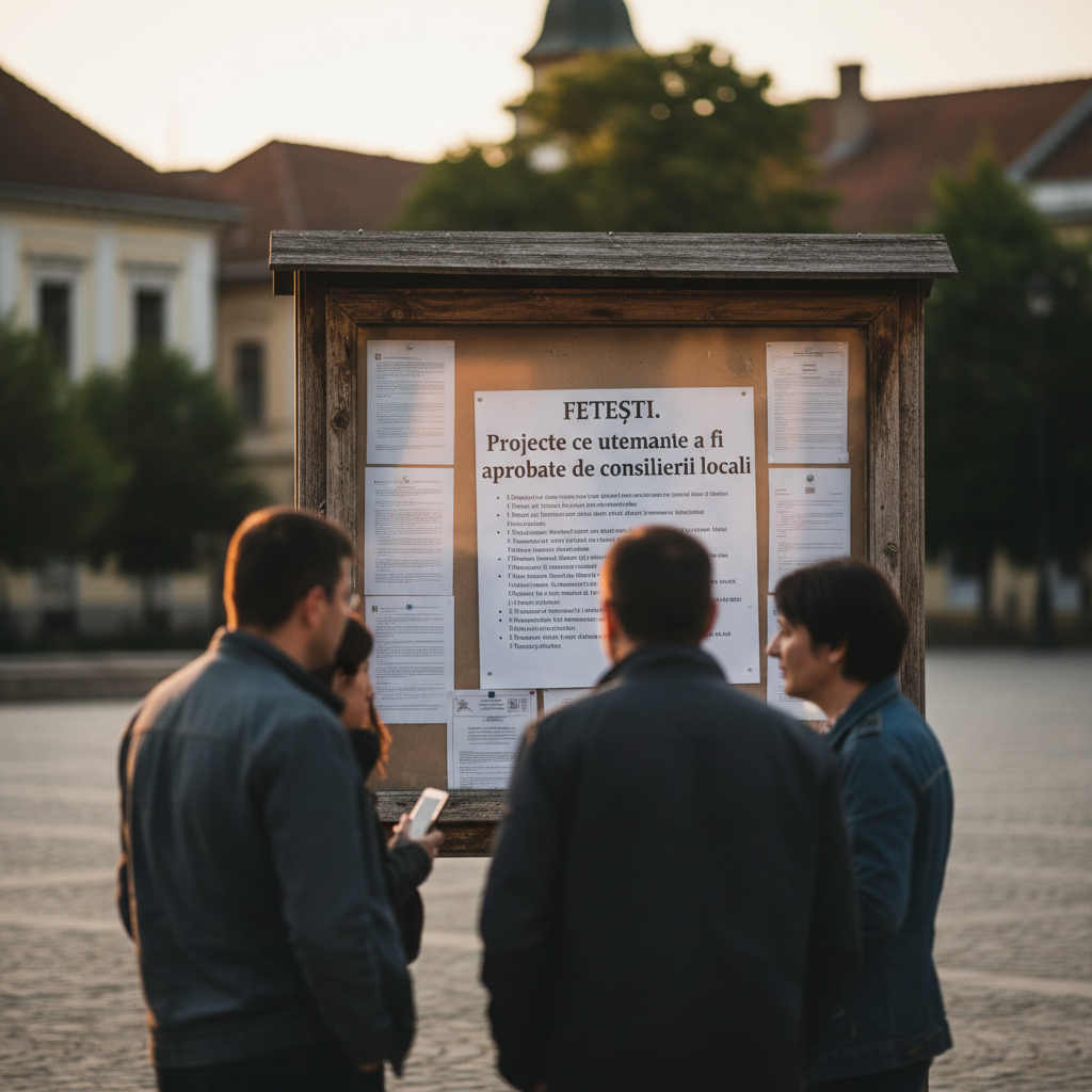 Proiecte Importante în Așteptarea Aprobării Consilierilor Locali