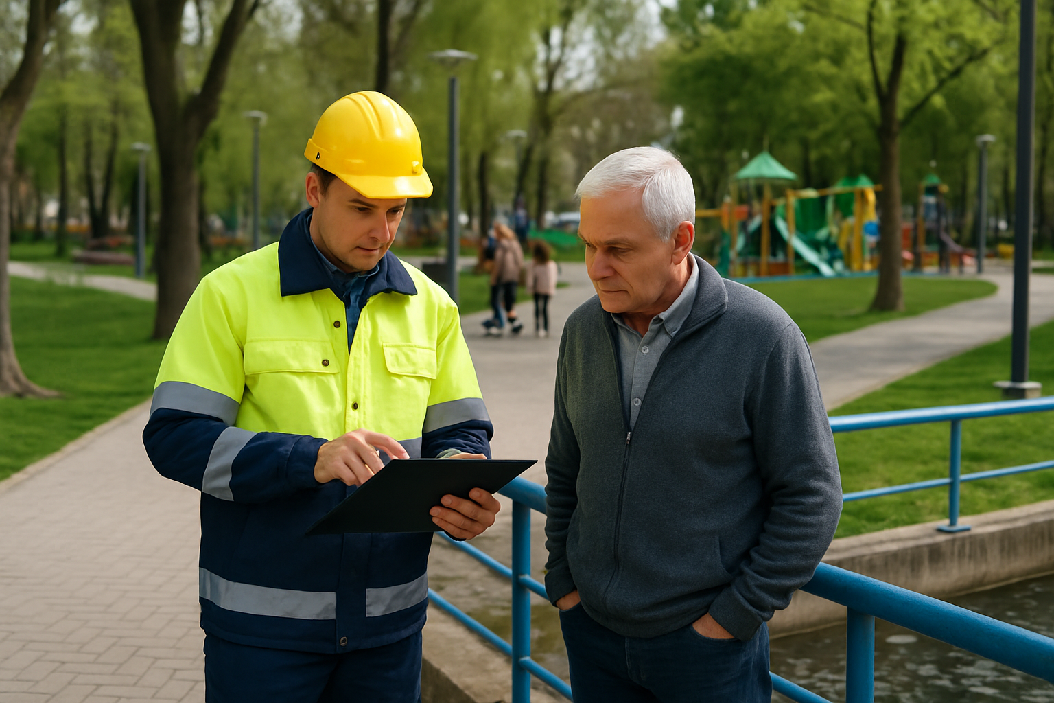 UAT Slobozia cere aviz pentru ape uzate în contextul modernizării parcului local